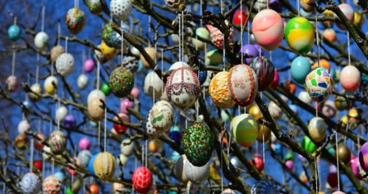 H ιστορία του αυγόδεντρου: Το πασχαλινό δέντρο που στολίζεται με αυγά