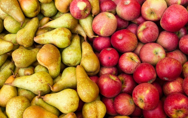 Δέσμευση 2,6 τόνων μήλων και αχλαδιών άγνωστης προέλευσης