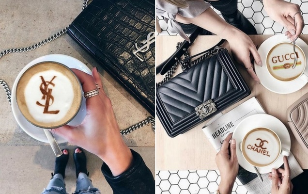 Το Instagram αποθεώνει τη latte art με λογότυπα κορυφαίων σχεδιαστών