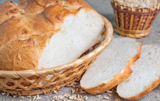Ψωμί άσπρο με γιαούρτι