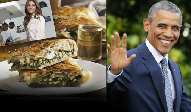 Τι έπαθε ο Ομπάμα όταν δοκίμασε τις πίτες της Αργυρώς; Ξετρελάθηκε!