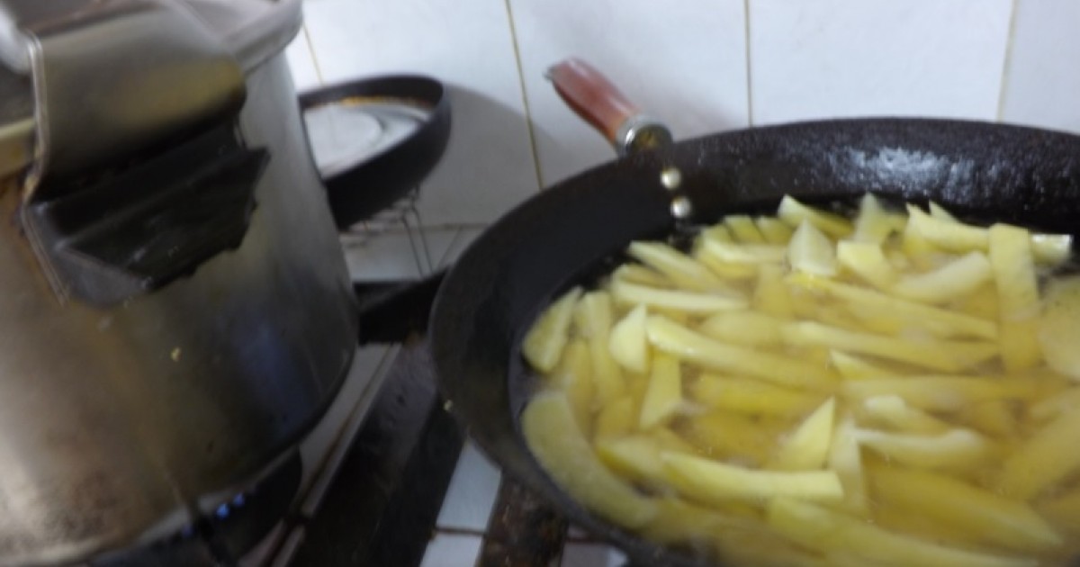 Πατήστε εδώ για να δείτε τη συνταγή για τηγανητές πατάτες